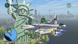 LEGO Marvel Super Heroes - Unlocking and Flying the S.H.I.E.L.D. Minicarrier