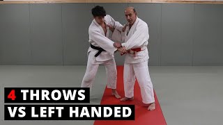 4 Throws for a left handed opponent