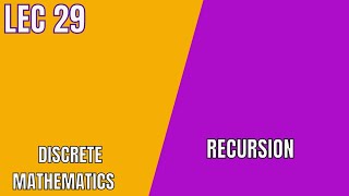 Recursion| Lecture 29
