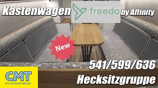 CMT 2025 - PREMIERE - FREEDO by Affinity 🔥- Kastenwagen - 3 Längen - Hecksitzgruppe - Qualität 👍