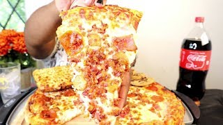 Sam's Club Mega Pizza Mukbang!