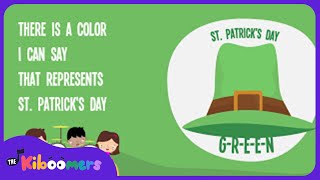 G-R-E-E-N St Patrick's Day Lyric Video - The Kiboomers Preschool Songs & Nursery Rhymes