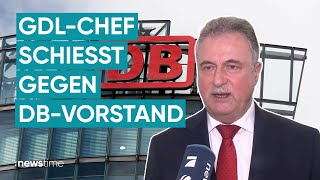 Weselsky kritisiert Gehälter des Bahn-Vorstandes: \