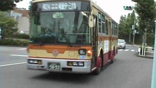 神奈川中央交通◆いすゞKC-LV380L改(ま196号)爆音V8エンジン◆神奈中バス