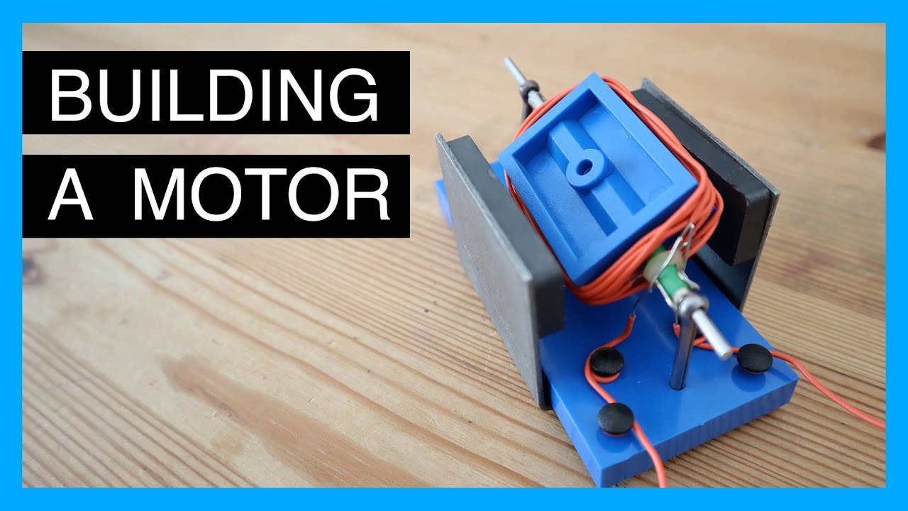 How To Build A Motor Gcse Physics Experiment Youtube