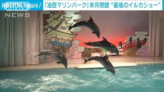 最後のイルカショー演目　油壺マリンパーク(2021年8月24日)