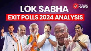 Exit Poll Live: Indian Express Exit Poll 2024 Analysis With Experts | Exit Poll 2024 Analysis