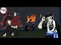 Yorichi Tsugikuni VS Kaigaku ( DEMONFALL ROBLOX )