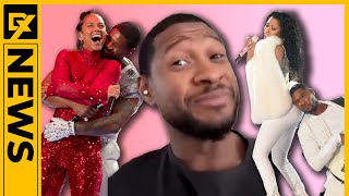 Usher Reacts To Alicia Keys Super Bowl Hug Backlash And Nicki Minaj Butt Smack