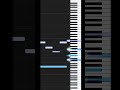 Sinner's Finale (Advanced Piano Tutorial) - Genshin Impact #shorts