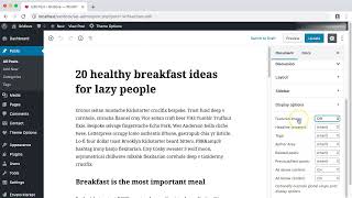 Single post display options - Gridlove WordPress theme
