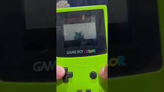 Japan Exclusive Pokemon Green On Gameboy Color!