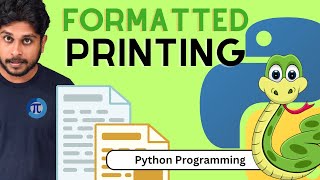 20. Formatted Printing | Python Programming | Sinhala