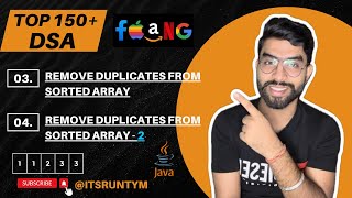 Remove Duplicates from Sorted Array and 2nd part || Top 150+ DSA Leetcode Coding JAVA || 2 Pointers
