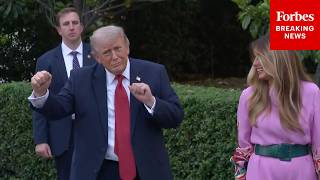 President Trump And First Lady Melania Trump Host Lawmakers At White House Picnic
