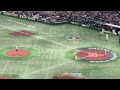 【現地映像】wbc一次ラウンド3 9 日本対中国 始球式フル サッカー日本代表 森保監督