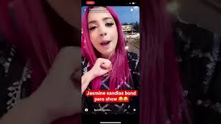 Jasmine sandlas bund viral video abusing |plz subscribe 👉🏻