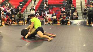 Eddie Cummins (Renzo Gracie) vs Sergio Ardilla (ATT) 2014 ADCC East Coast Trials Semi Finals