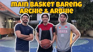 Main Basket Bareng Keluarga Hanafi | Arvhie & Jesi