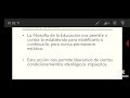 filosofía de la educación. algunas perspectivas actuales