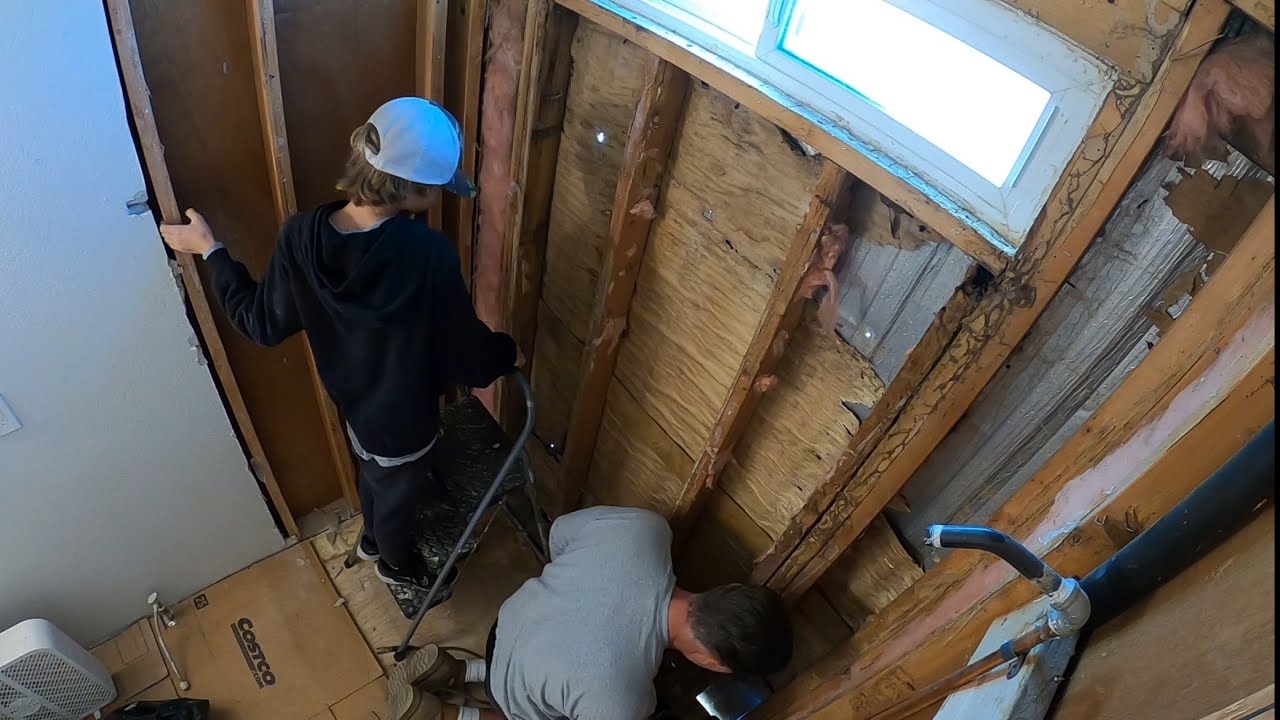 Replacing Damaged Studs Youtube
