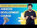 List View using Custom Adapter || Android Development Tutorial #8 [ English CC ]