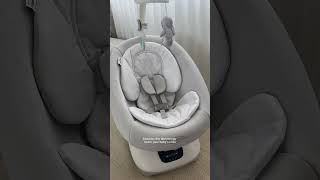 Can’t wait to use the Graco® SmartSense™Soothing Baby Swing when baby boy arrives! #ad @gracobaby