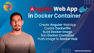Angular Web App in Docker Container | Build Docker Image | Use Docker Hub