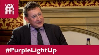 Purple Light Up | House of Lords