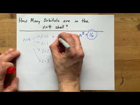 How many electrons can orbitals hold?