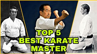 Top 5 best karate master | tribute |