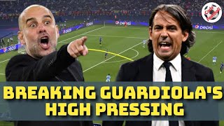 How Inzaghi broke Guardiola's high pressing! 3-5-2 vs 3-2-4-1 tactical analysis!