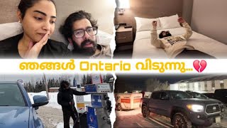 Car-ൽ ഒരു സഹസിക യാത്ര to Saskatchewan…😰😨| Our FirstRoad Trip!🚙 #ameyamathew