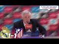 post conference de presse fr real madrid 1 1 atlético de madrid carlo ancelotti