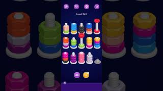 Nut Sort Level 243 Walkthrough | Nuts — Color Sort 243 solution