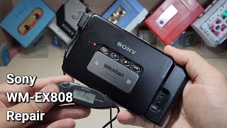 Sony WM-EX808 Repair Cassette Player Walkman