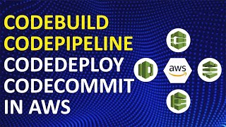 AWS CodeCommit + CodeBuild + CodePipeline + CodeDeploy