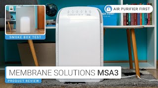 Membrane Solutions MSA3 Air Purifier – Review (Performance Test and Smoke Box)