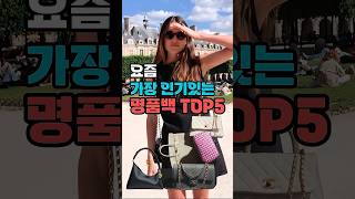 요즘 가장 인기있는 명품가방추천 top5 #명품 #더로우#미우미우#로에베#에르메스 #명품추천#명품백