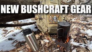 NEW Bushcraft Gear for 2025: Stove, Knife \u0026 Backpack!