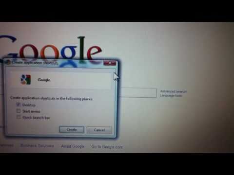 How To Create An Icon On Your Desktop From Google Chrome How To Create An Icon On Your Desktop From Google Chrome