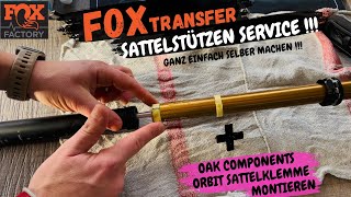 FOX Transfer Dropperpost Service ! Sattelstütze hängt fest und so einfach kannst du es beheben !