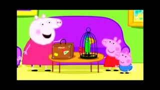 粉紅豬小妹中英文版第3集波麗的假期 Peppa Pig's Polly's vacation Mandarin\u0026English