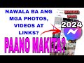HOW TO RECOVER MISSING PHOTOS, VIDEOS, AND LINKS IN FACEBOOK MESSENGER 2024? | MEDIA FILES
