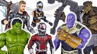 Thanos, villains invaded! Marvel Avengers Infinity War Ant-Man, Wasp, Hulk, Thor! Go! - DuDuPopTOY