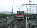 ＜雨＞京葉線普通海浜幕張行き列車（205系）新木場駅発車