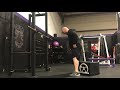 squat tip pushing vs. arching out of the hole