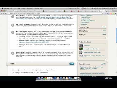 How to Change Your Name in North Carolina How to Change Your Name in North Carolina