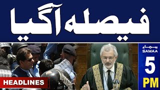 Samaa News Headlines 5 PM | Court Order | 30 May 2024 | SAMAA TV