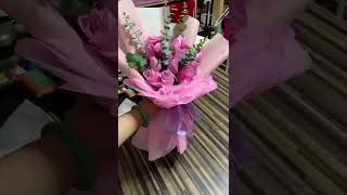 Purple Roses | Flower Bouquet | 鲜花｜礼物｜花束｜每日配送｜Huamama | Singapore Flower Shop | Islandwide Delivery